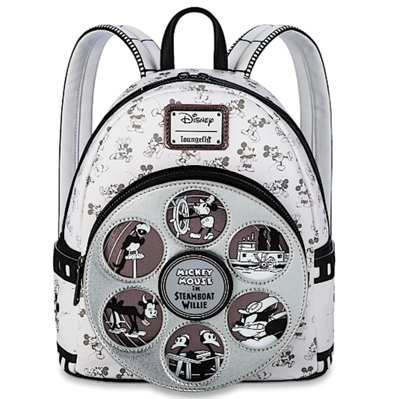 Loungefly Handbags - 2023 Loungefly Disney Parks 100 Mickey Mouse Steamboat Willie Backpack - NEW